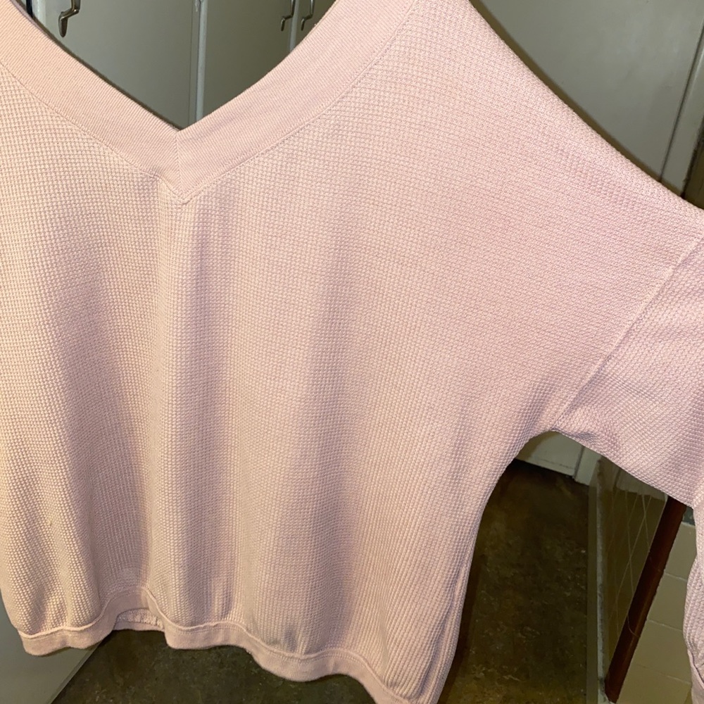 blush pink boutique sweater